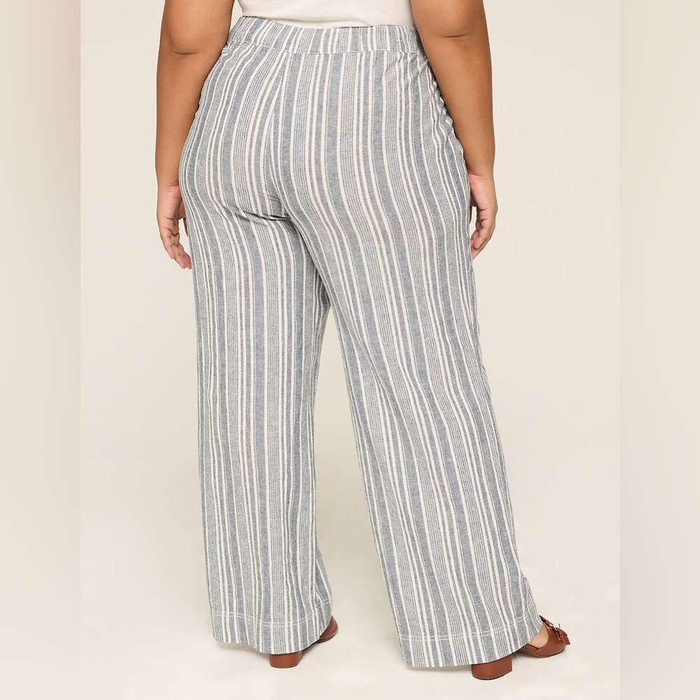 Lane Bryant • Soft Linen Wide Leg Pants - Picture 2 of 13